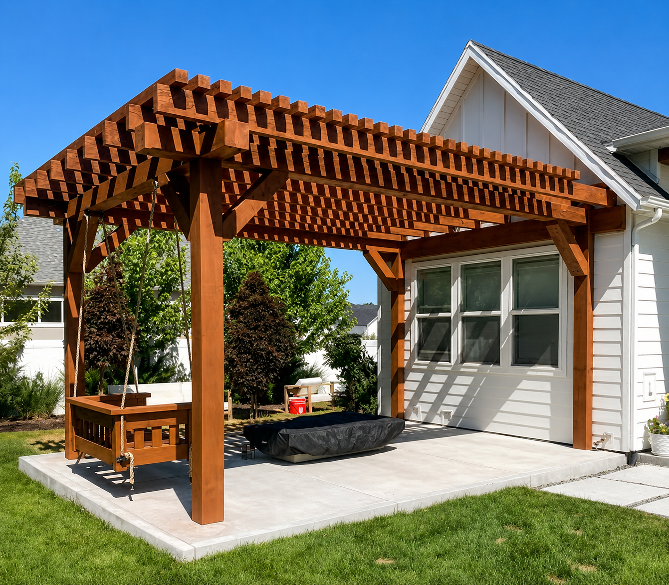 Pergolas in Thornton — Pergolas