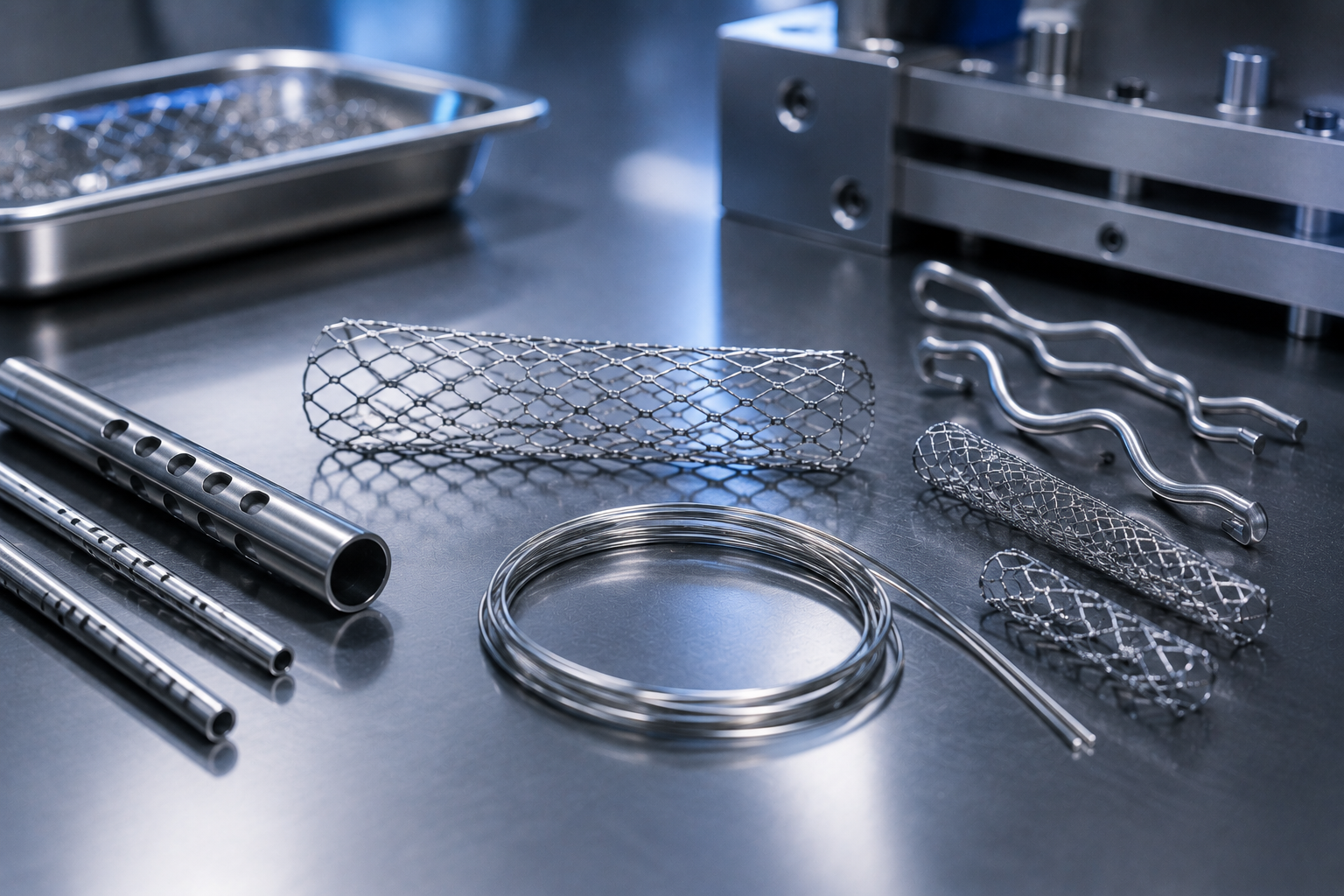 Nitinol Processing: Laser Cutting, Shape Setting, and Electropolishing