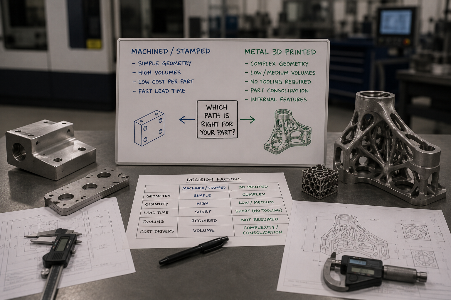 Metal 3D Printing vs. Traditional Fabrication: Honest Comparison