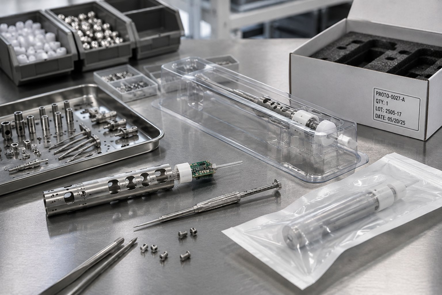 Device Assembly and Packaging at the Prototype Stage