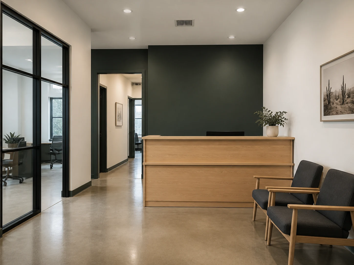 Office Interior Repaint — Greater Phoenix
