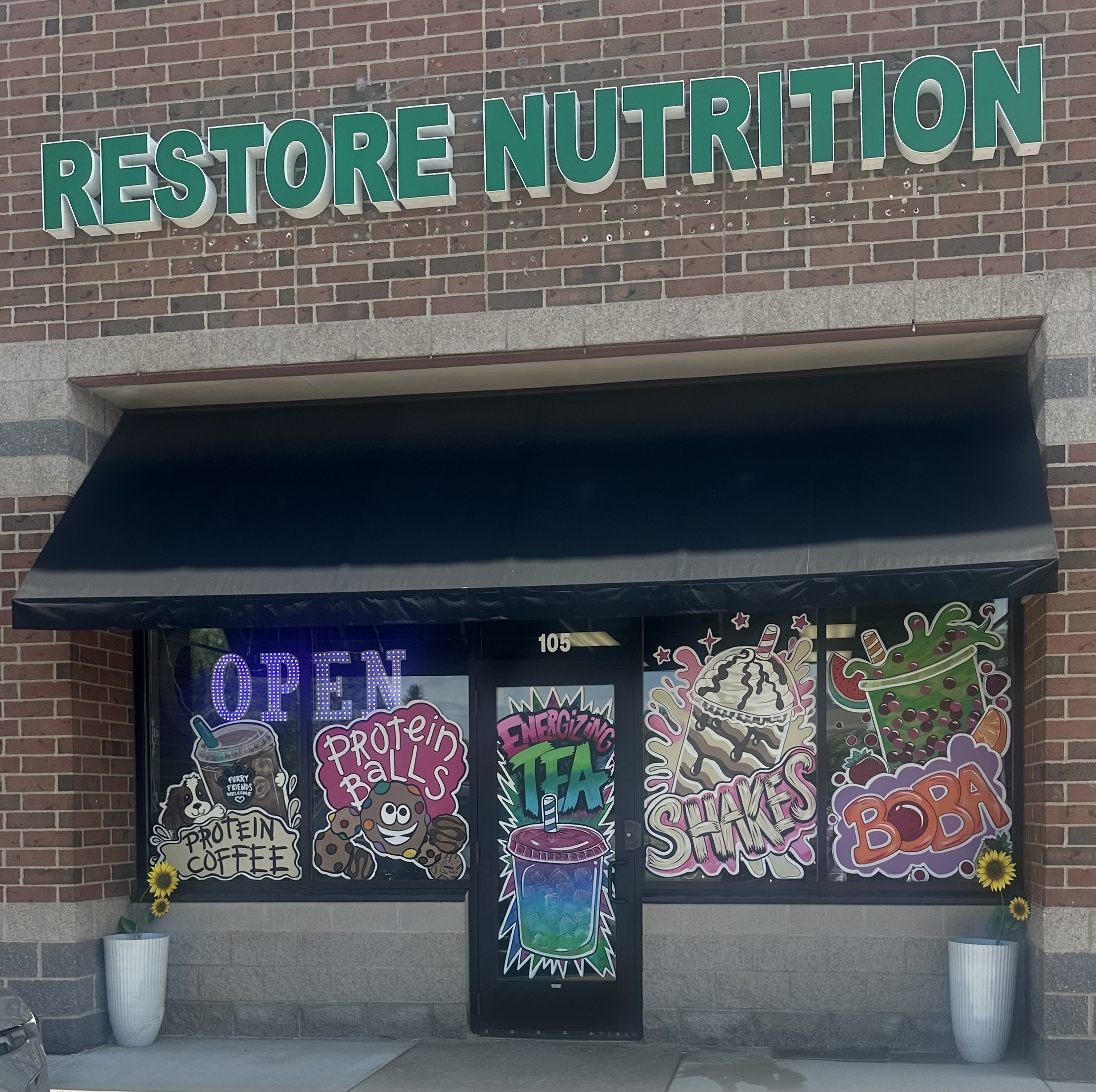 Outside Restore Nutrition in Plymouth