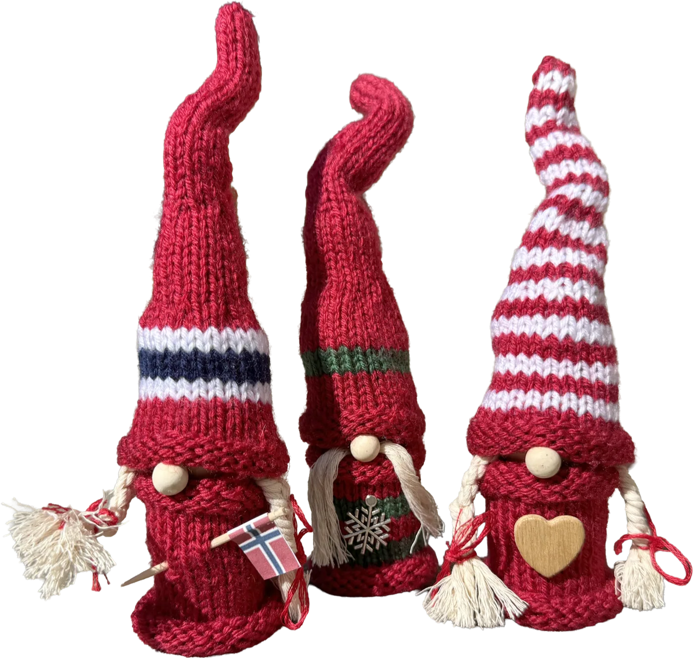Norwegian knit gnomes