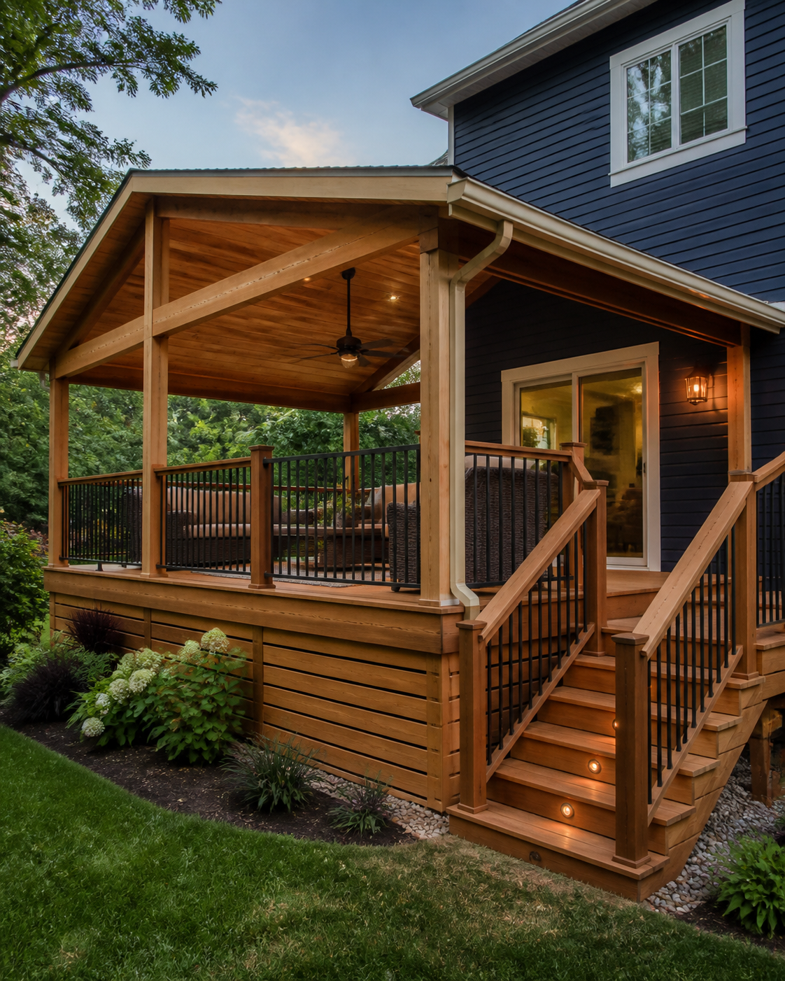 Deck and carpentry project by Vision Quest 11:11