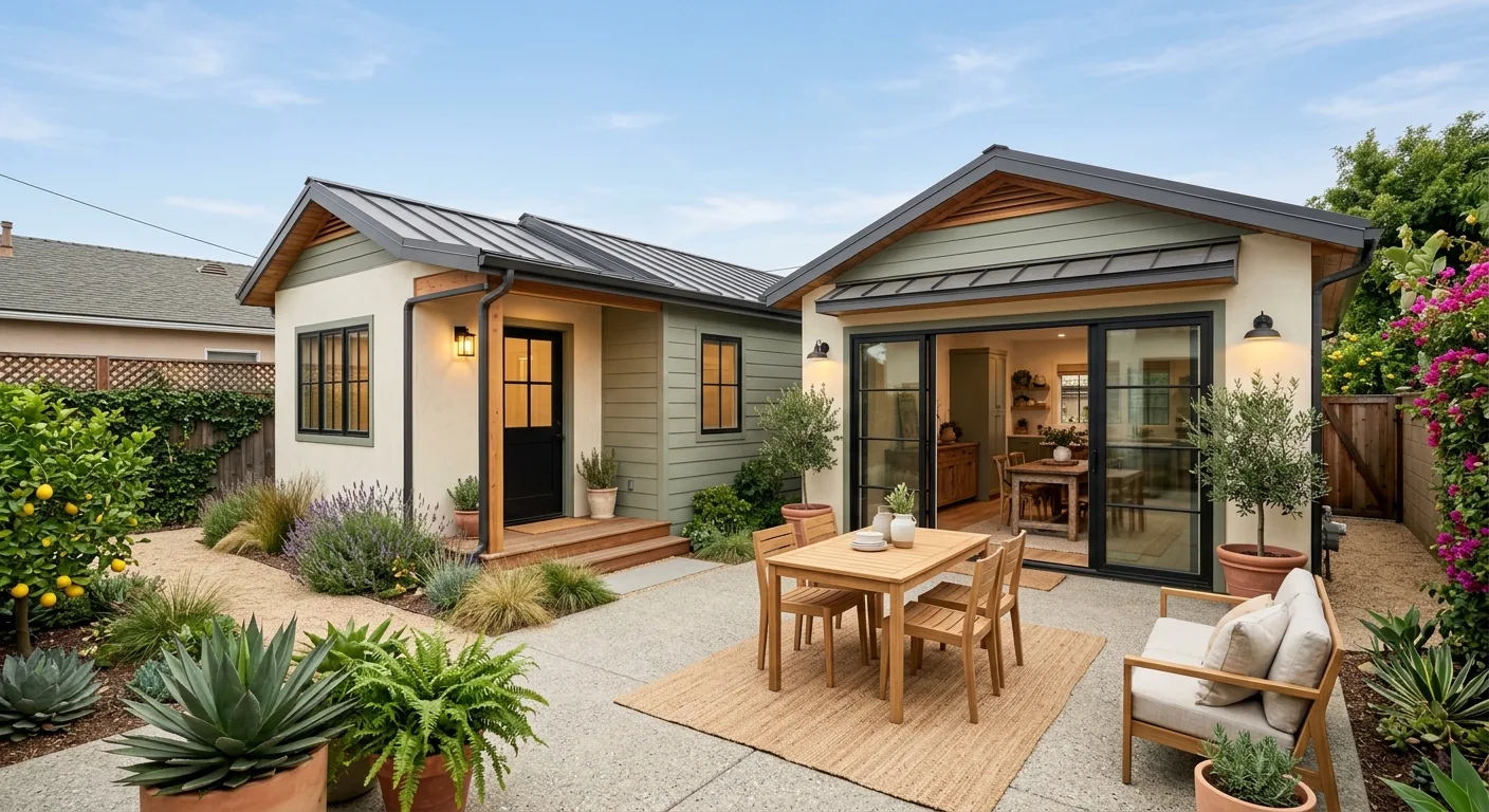 adu and garage conversions work, project example in Bellflower, CA