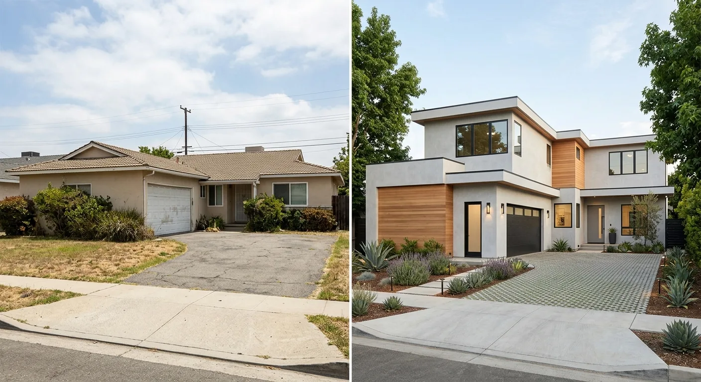 adu and garage conversions work, project example in Cerritos, CA