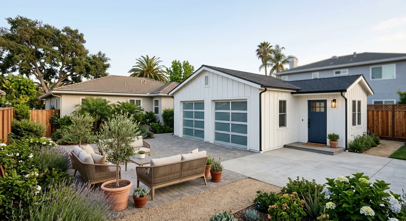 adu and garage conversions work, project example in Cypress, CA