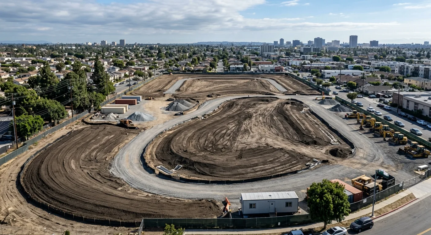 site clearing and grading work, professional service in Inglewood, CA