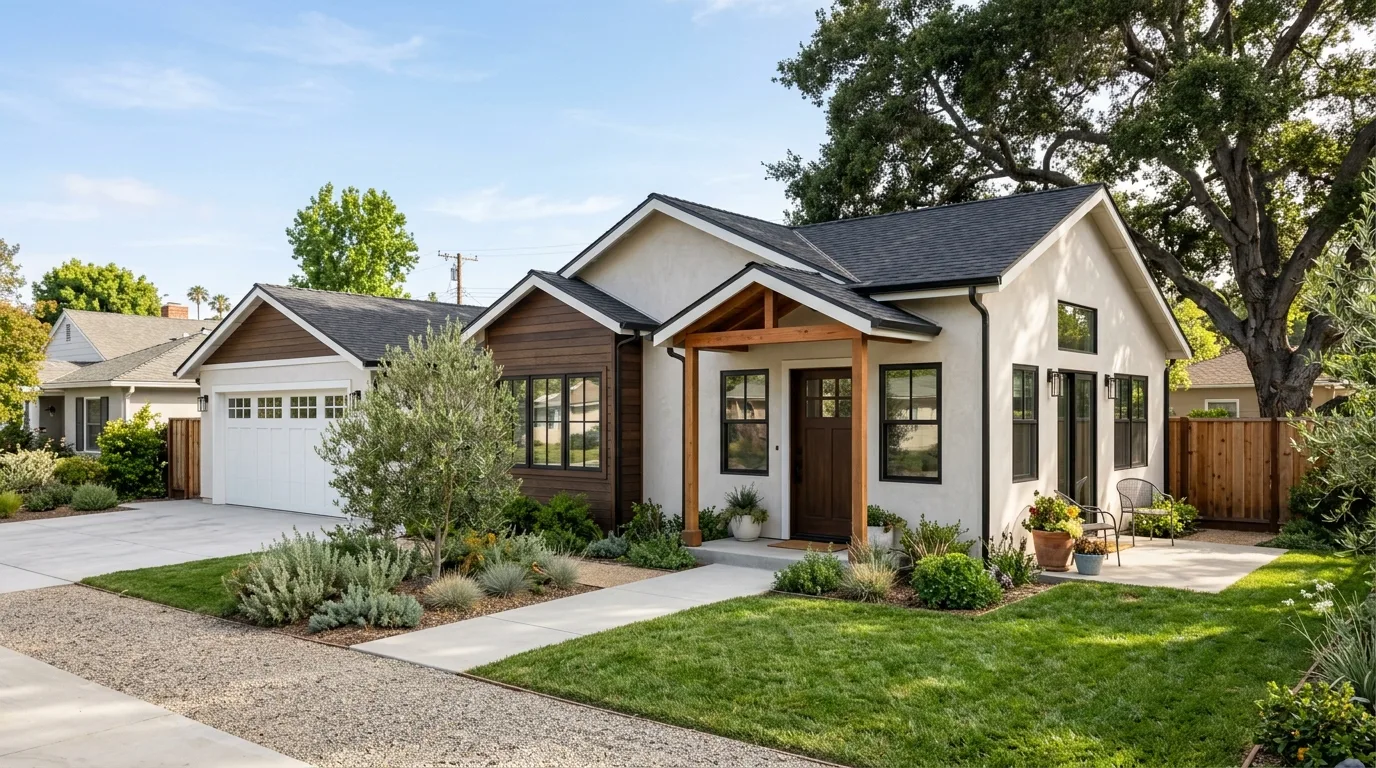 adu and garage conversions work, project example in Fullerton, CA