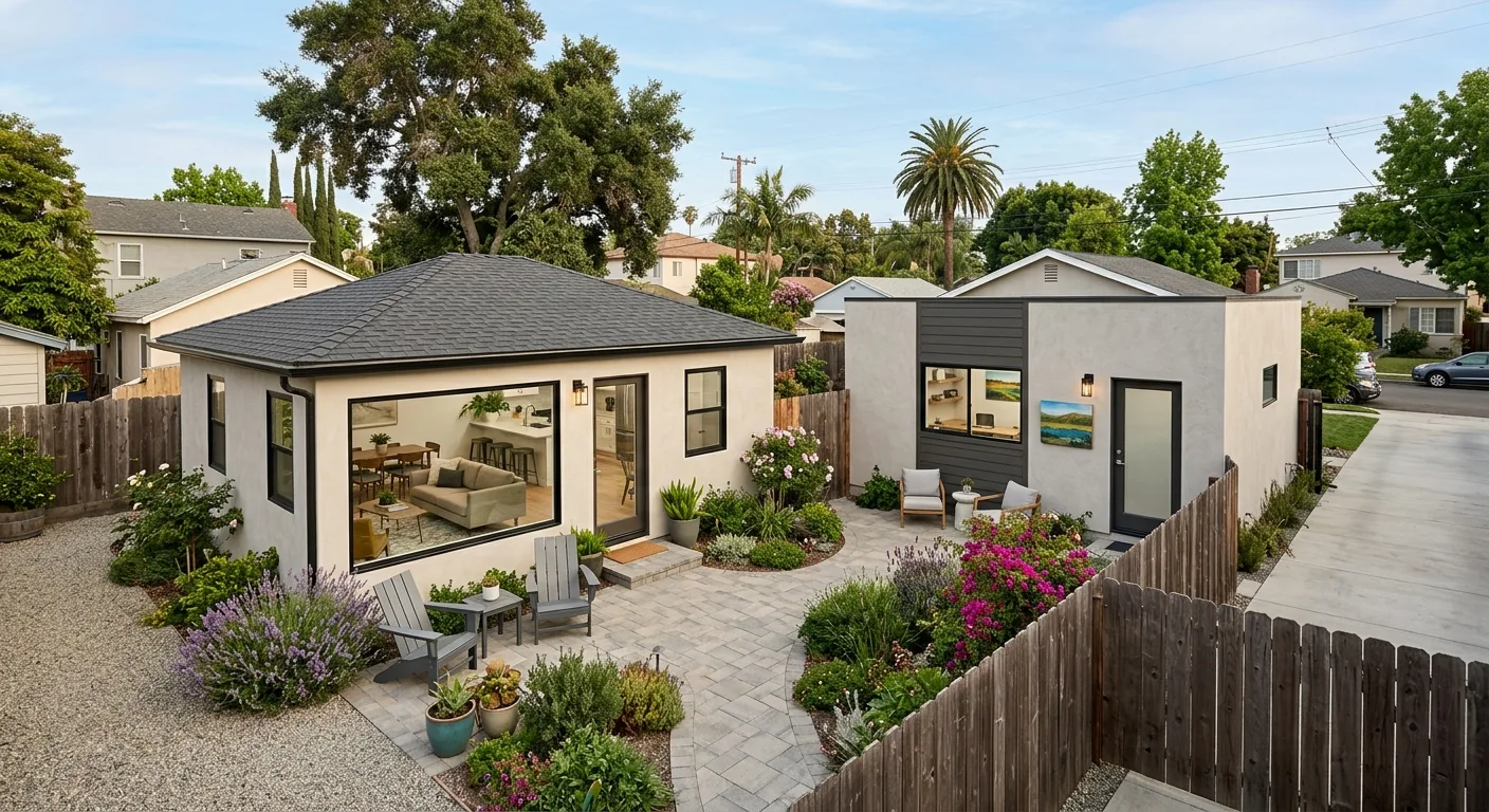 adu and garage conversions work, project example in Montebello, CA