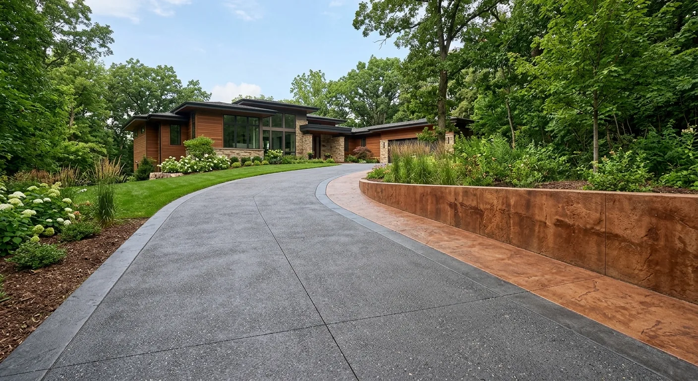 Colored Concrete That Holds Up and Looks Sharp