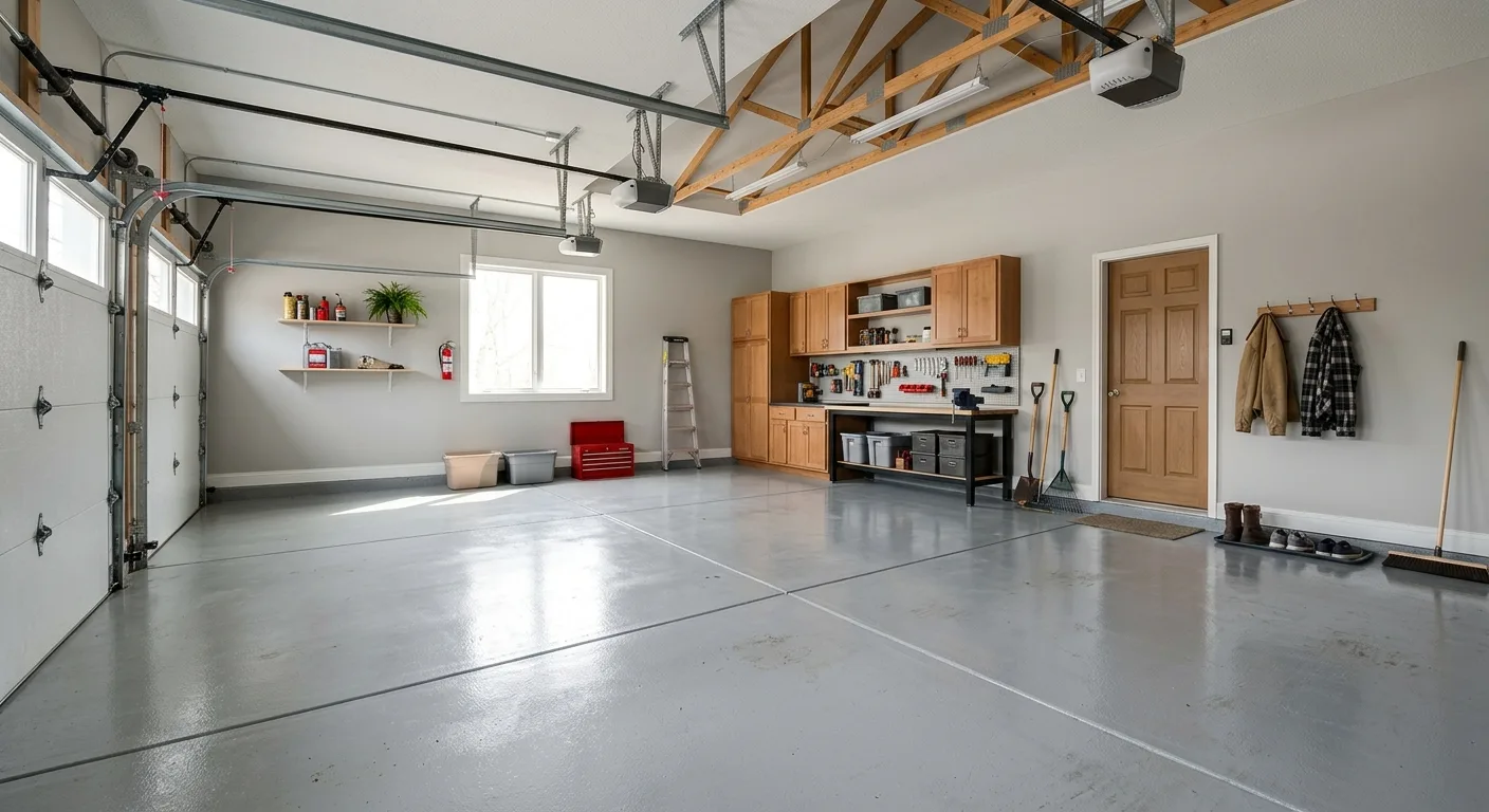 concrete garage floor work — professional service in Bloomington, MN