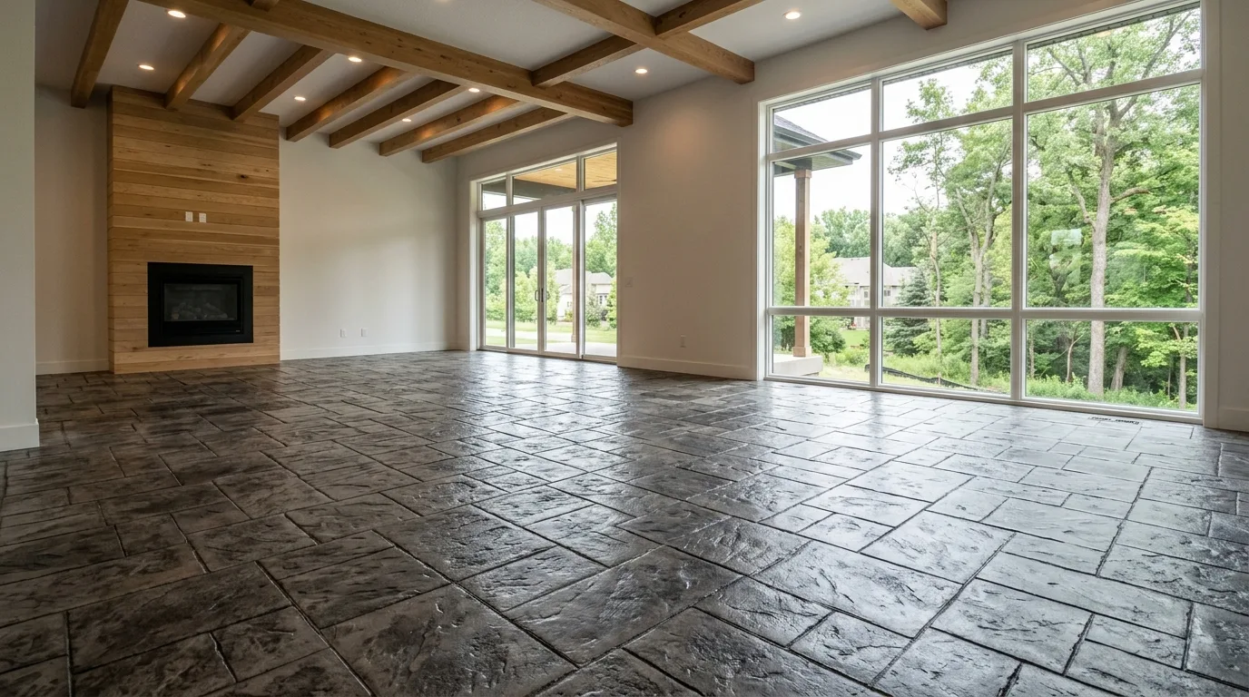 stamped concrete work — professional service in Bloomington, MN