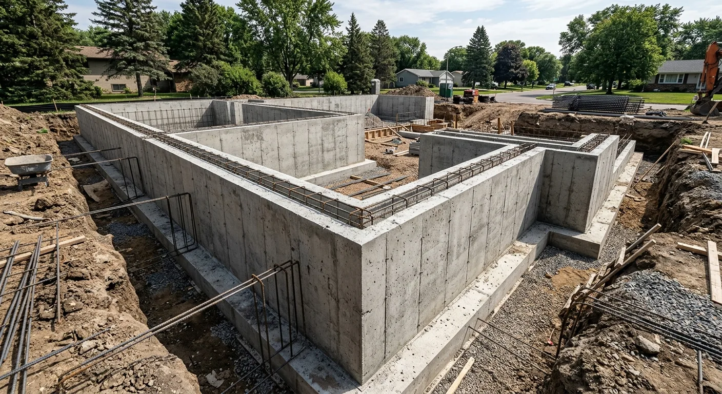 Concrete Wall Foundations Built to Exact Spec