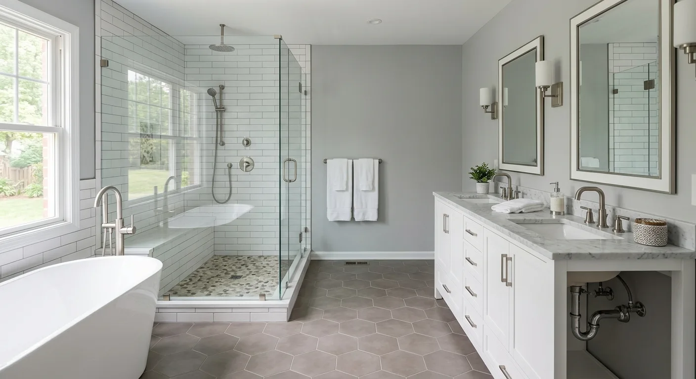plumber work — project example in Gaithersburg, MD