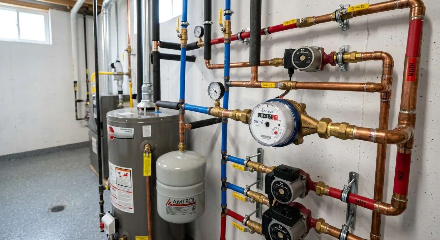 Completed leak detection in a Maryland home