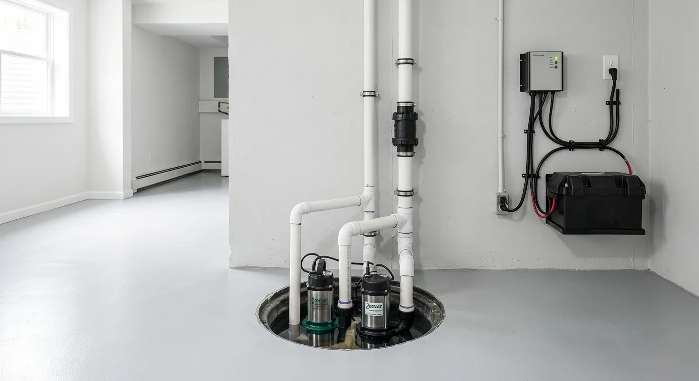 Sump Pump Repair & Installation in Montgomery County