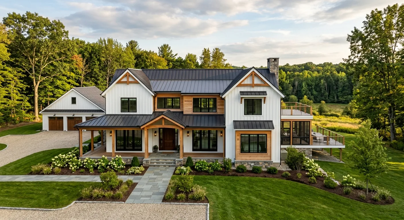custom home building work, project example in Brooklyn Park, CT
