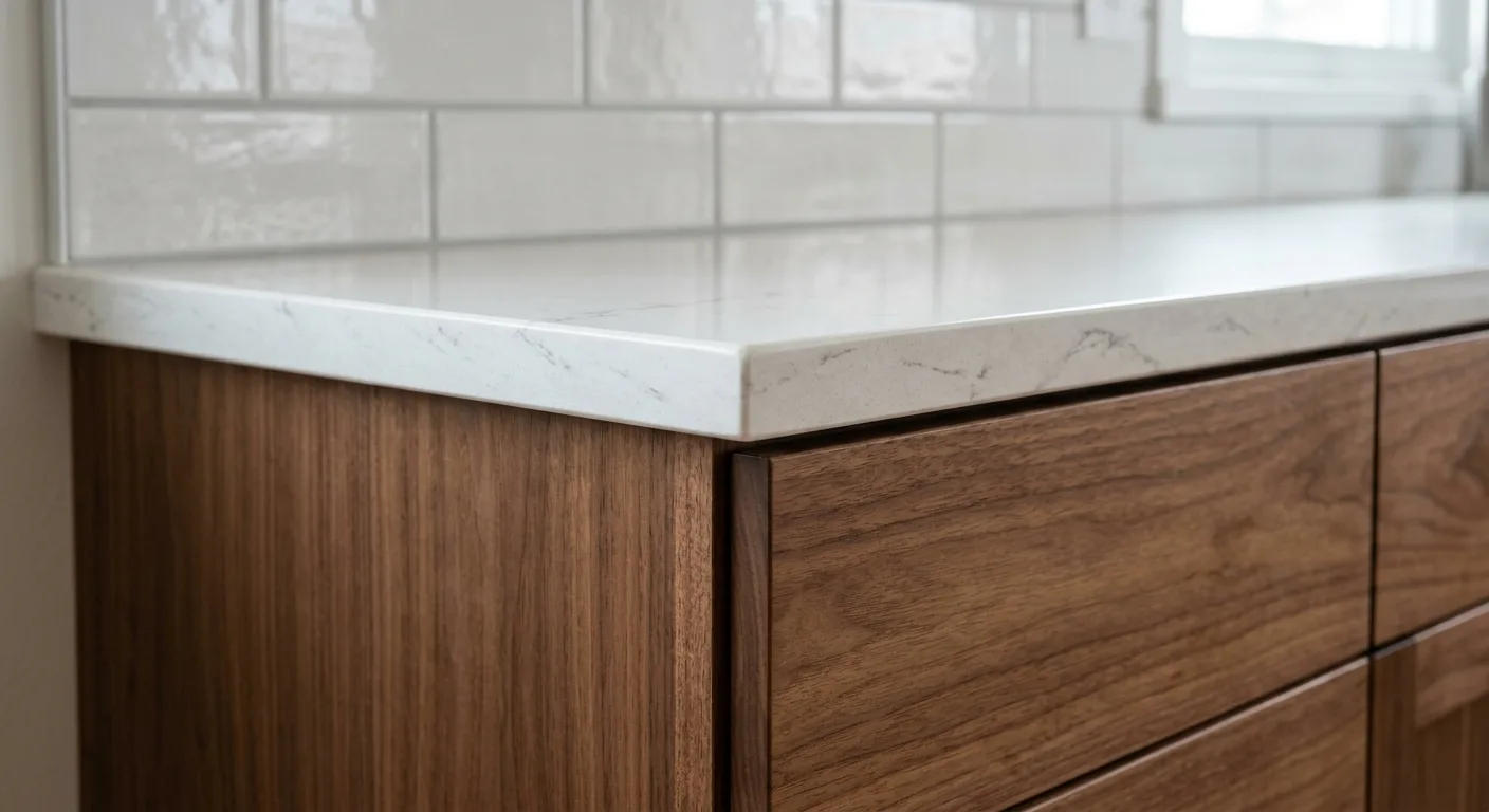 kitchen remodeling work, project example in Frogtown, MN