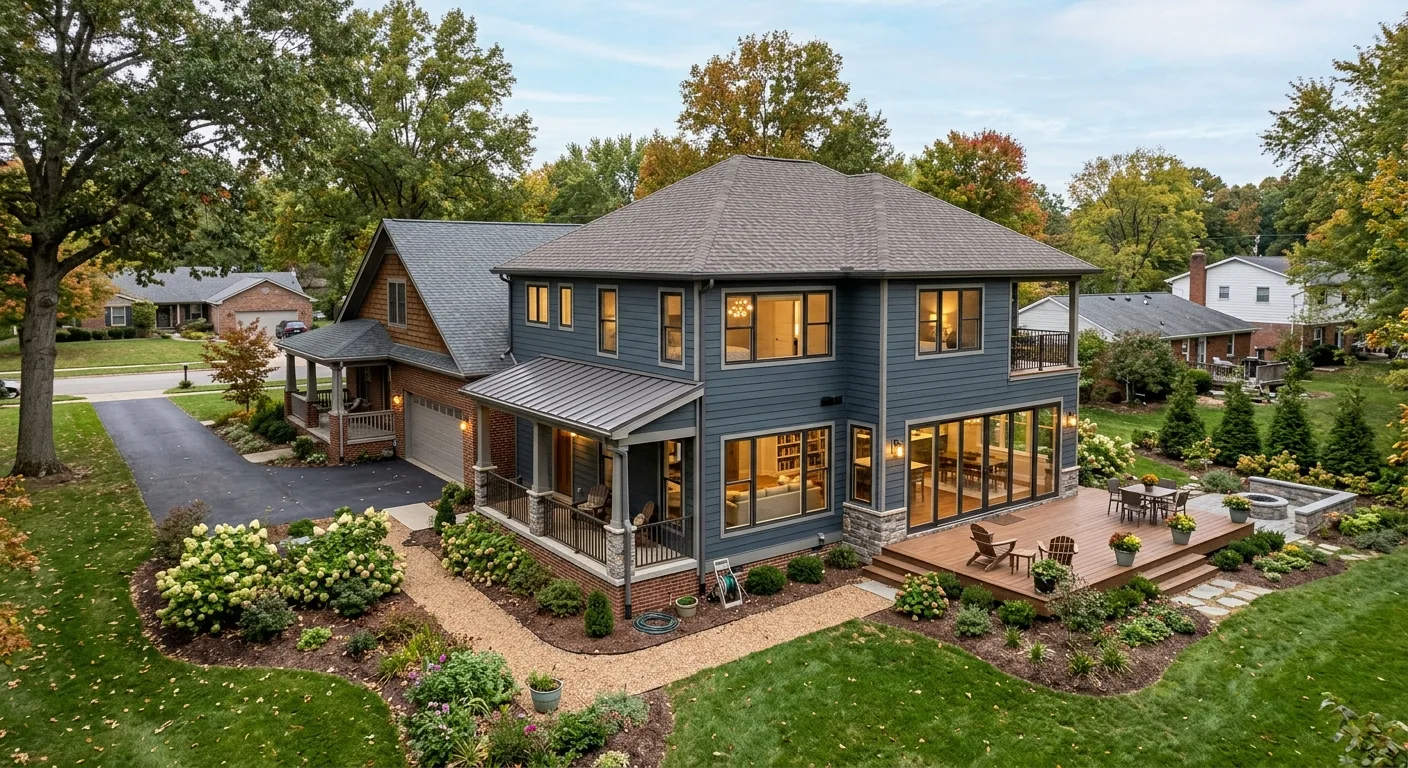 home additions work, project example in Oak Grove, KY