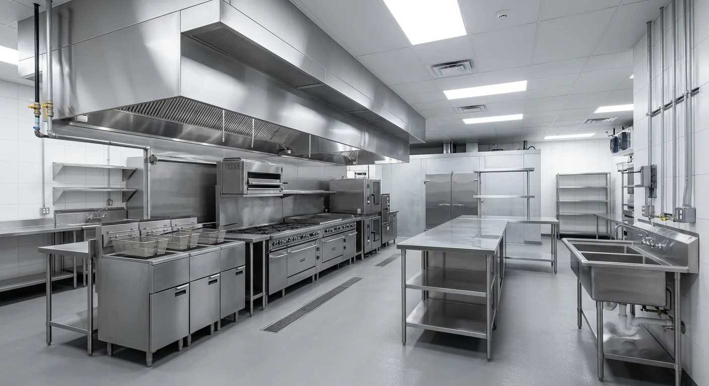 commercial kitchen layout work, professional service in Ham Lake, MN