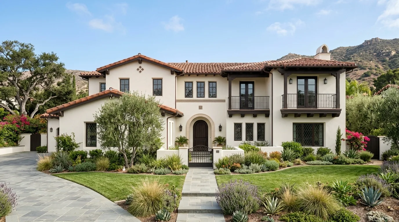 painter work, project example in Rancho Santa Fe, CA