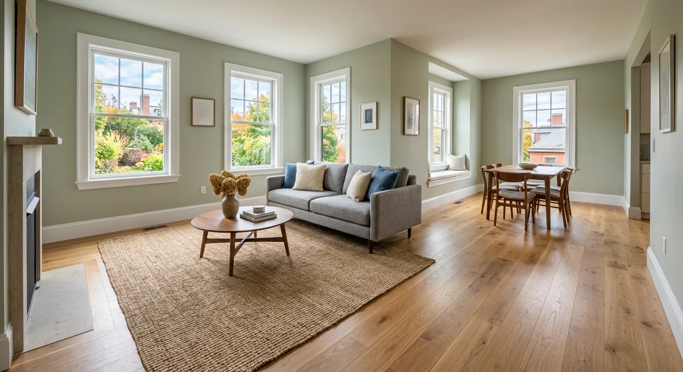 hardwood flooring work, professional service in Portland, ME