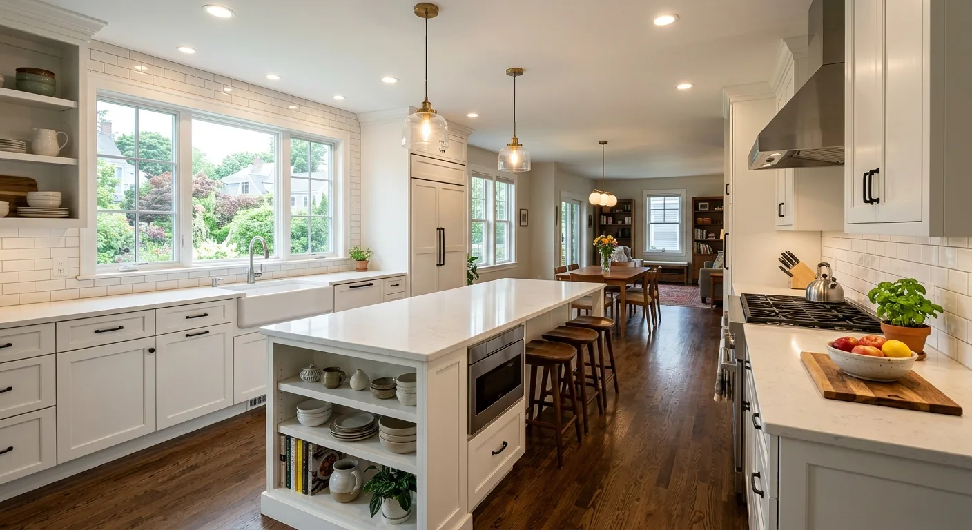 kitchen remodeling work, professional service in Portland, ME