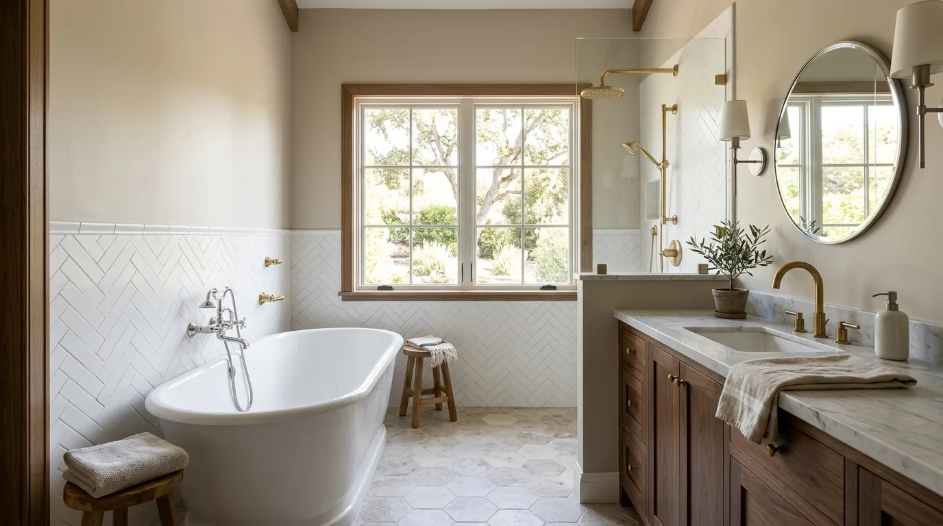 Plumbing work — project example in CA