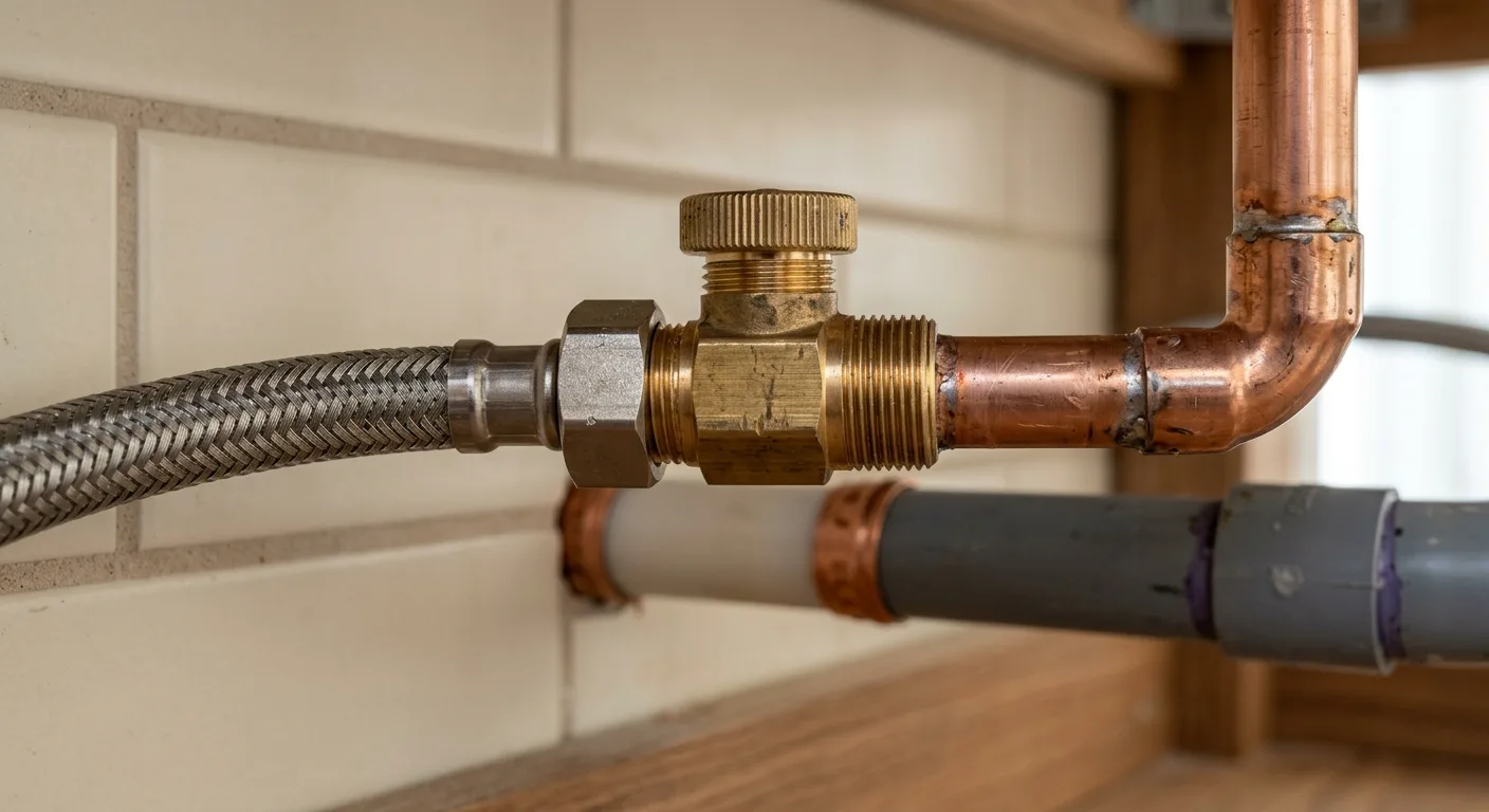 Plumbing work — project example in CA