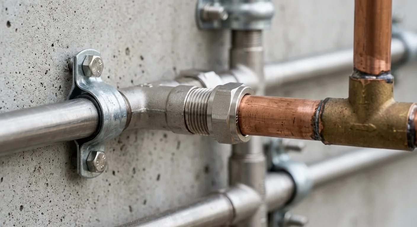 Plumbing work — project example in CA