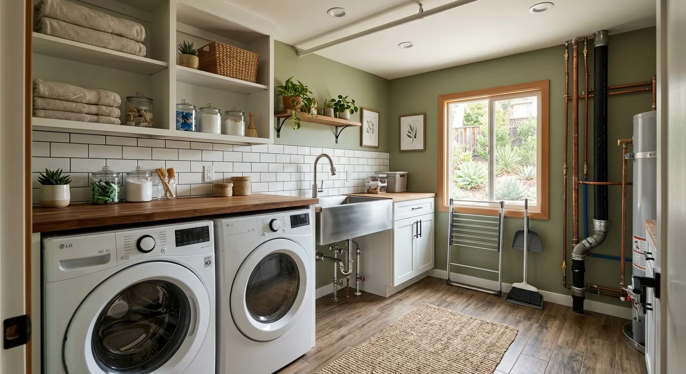 Plumbing work — project example in CA