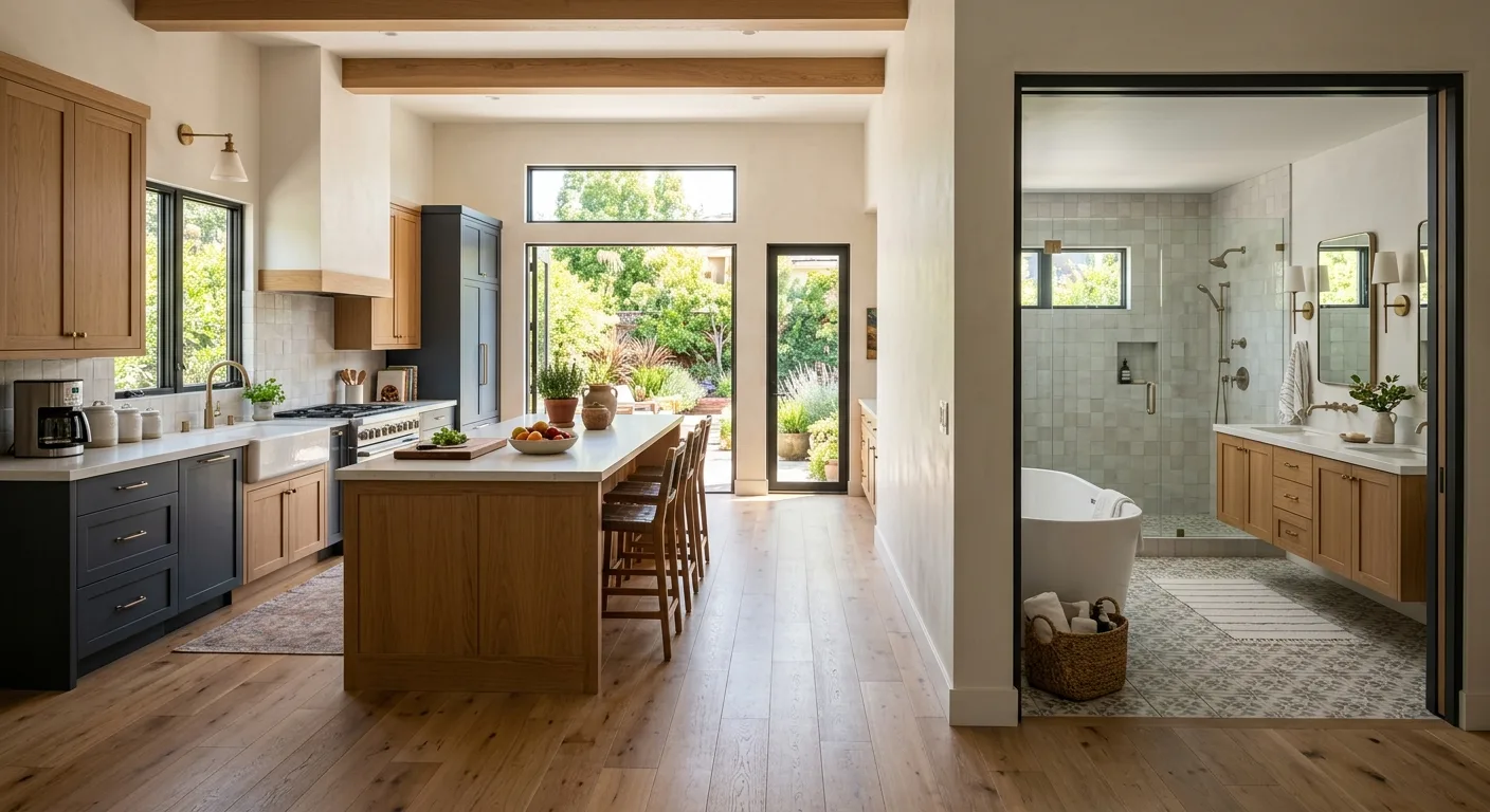 bathroom kitchen remodels work — professional service in CA