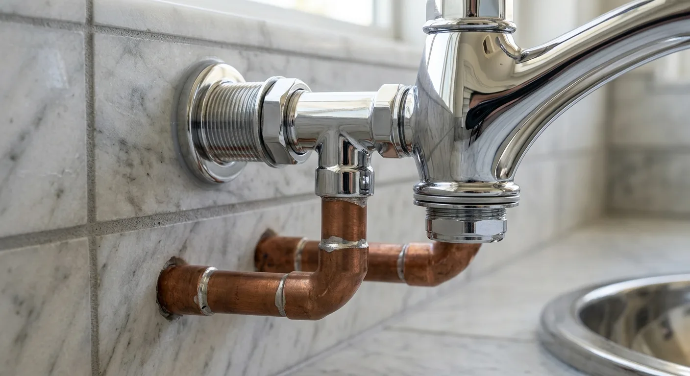 Plumbing work — project example in CA