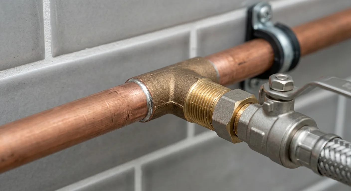 Plumbing work — project example in CA