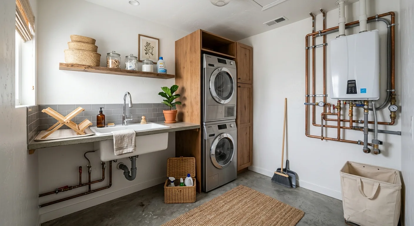 Plumbing work — project example in CA