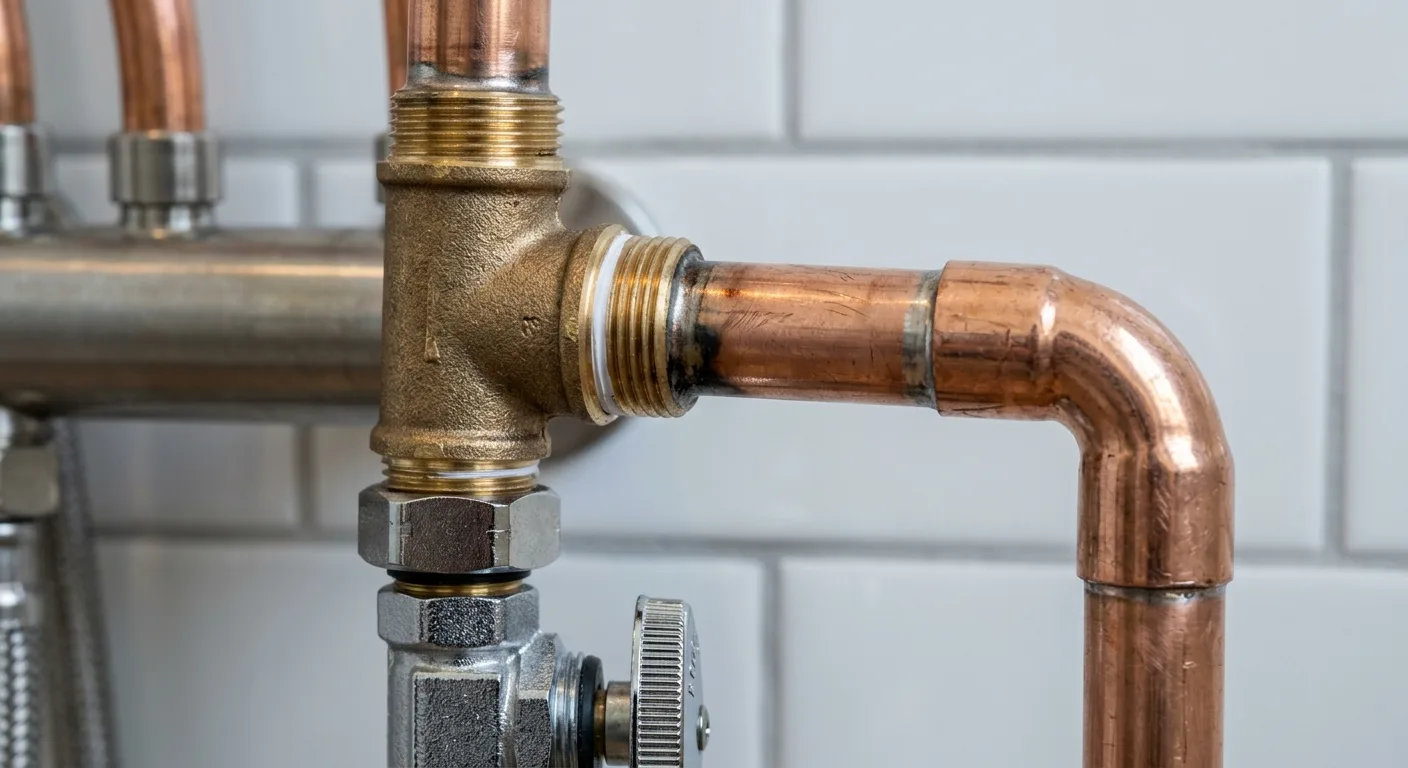 Plumbing work — project example in CA