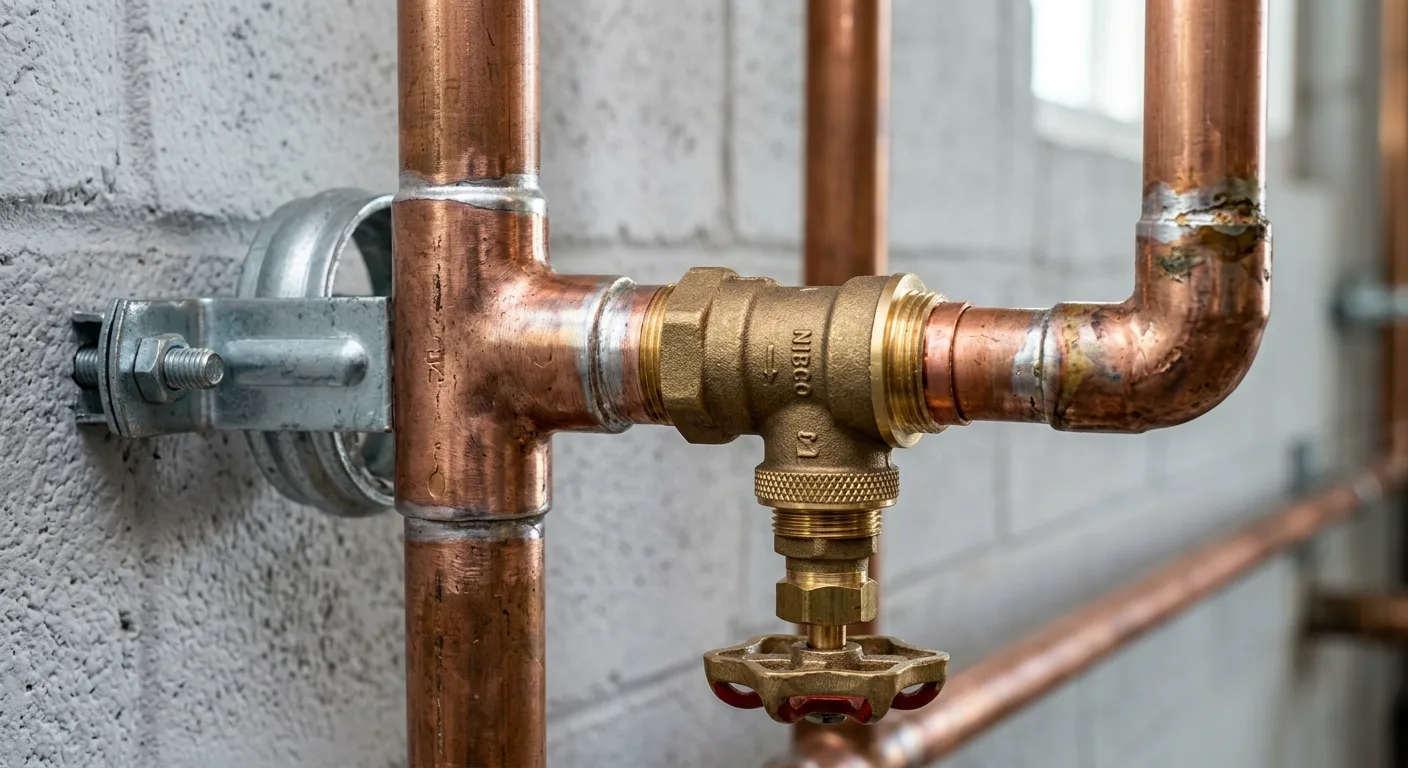 Plumbing work — project example in CA