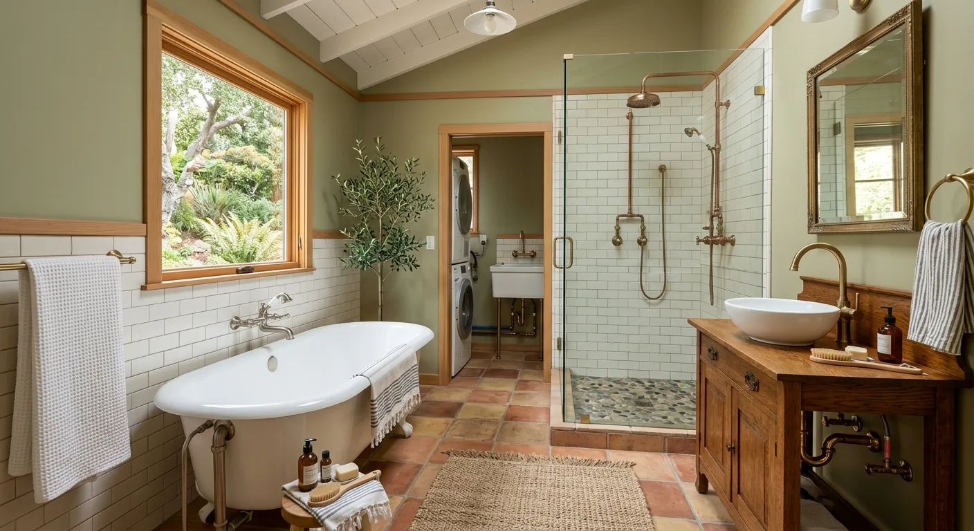 Plumbing work — project example in CA