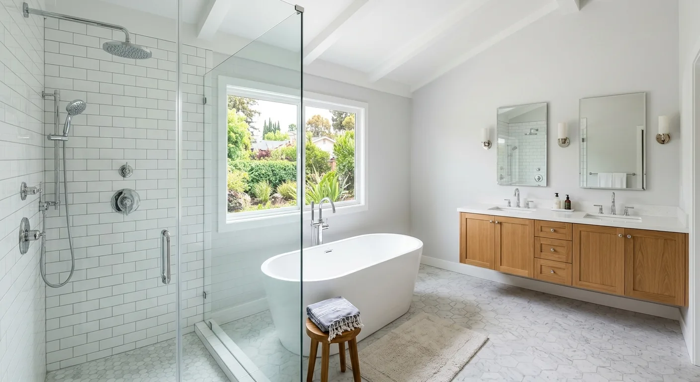 Plumbing work — project example in CA