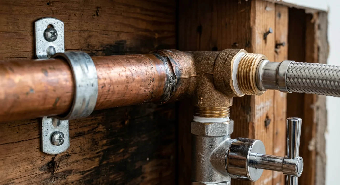 Plumbing work — project example in CA