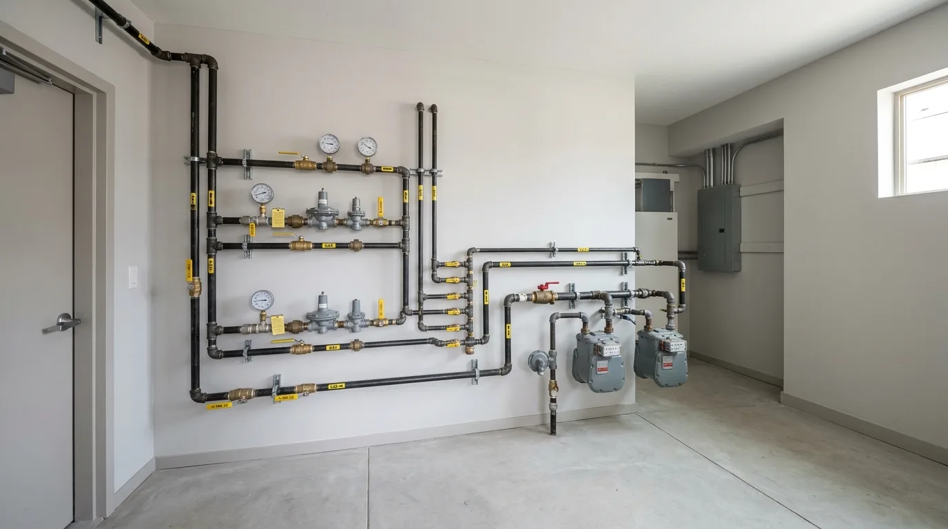 gas lines work — professional service in CA