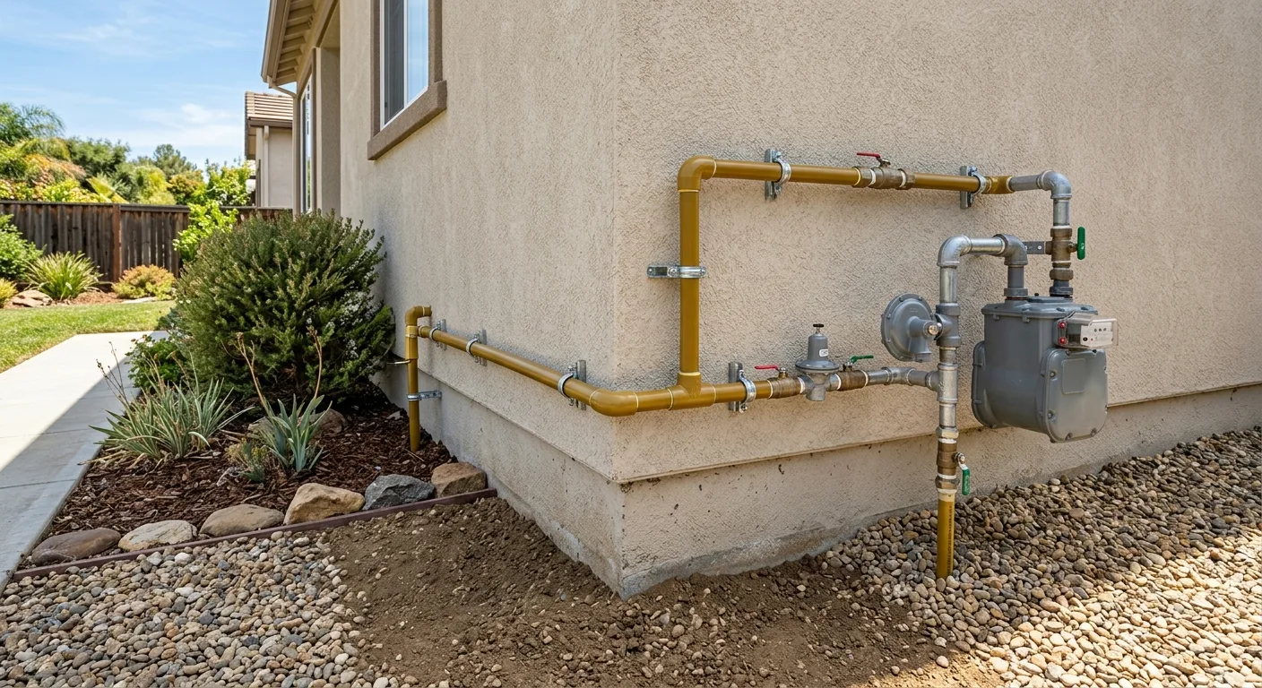 gas lines work — professional service in CA