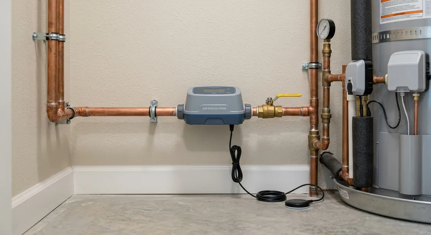 leak detection work — professional service in CA