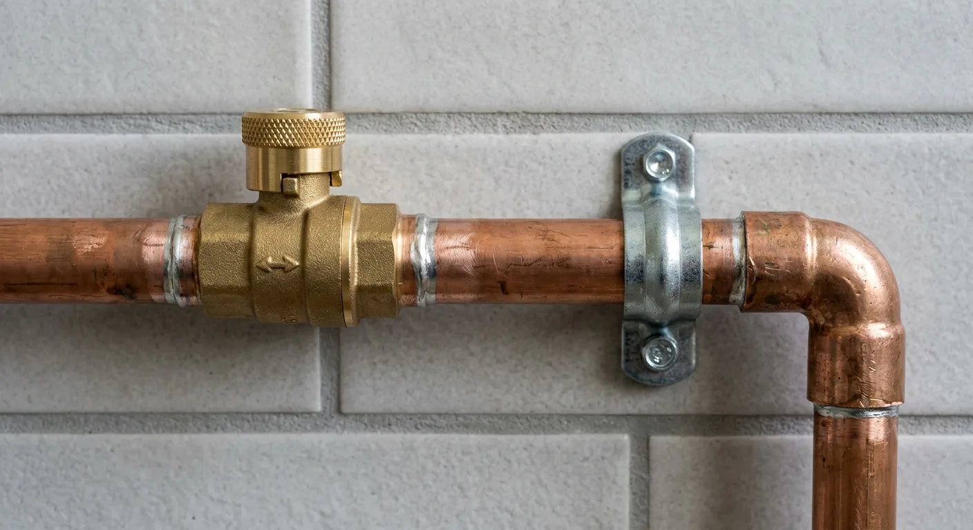 Plumbing work — project example in CA