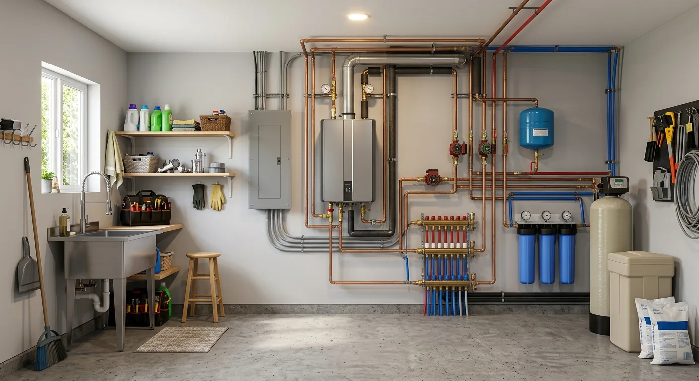 Plumbing work — project example in CA