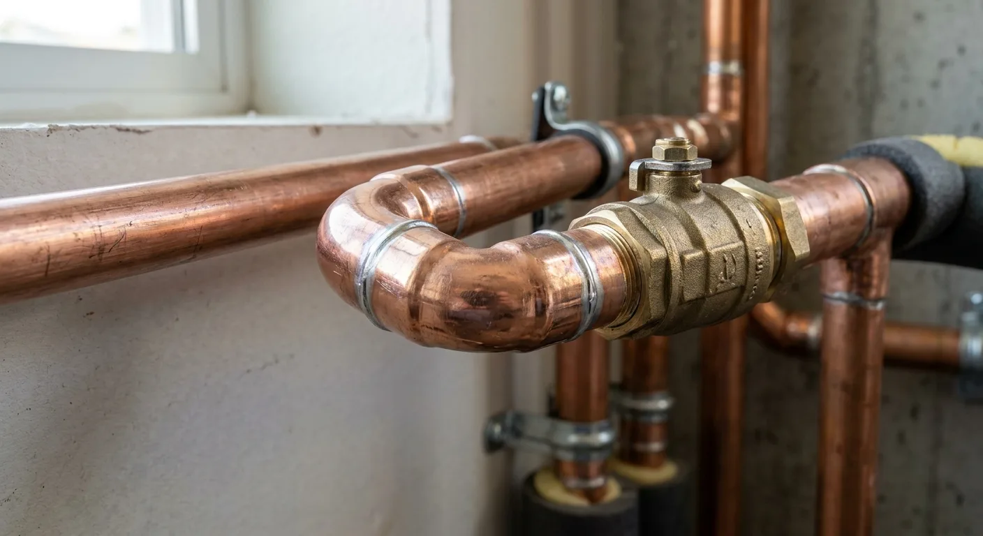 Plumbing work — project example in CA