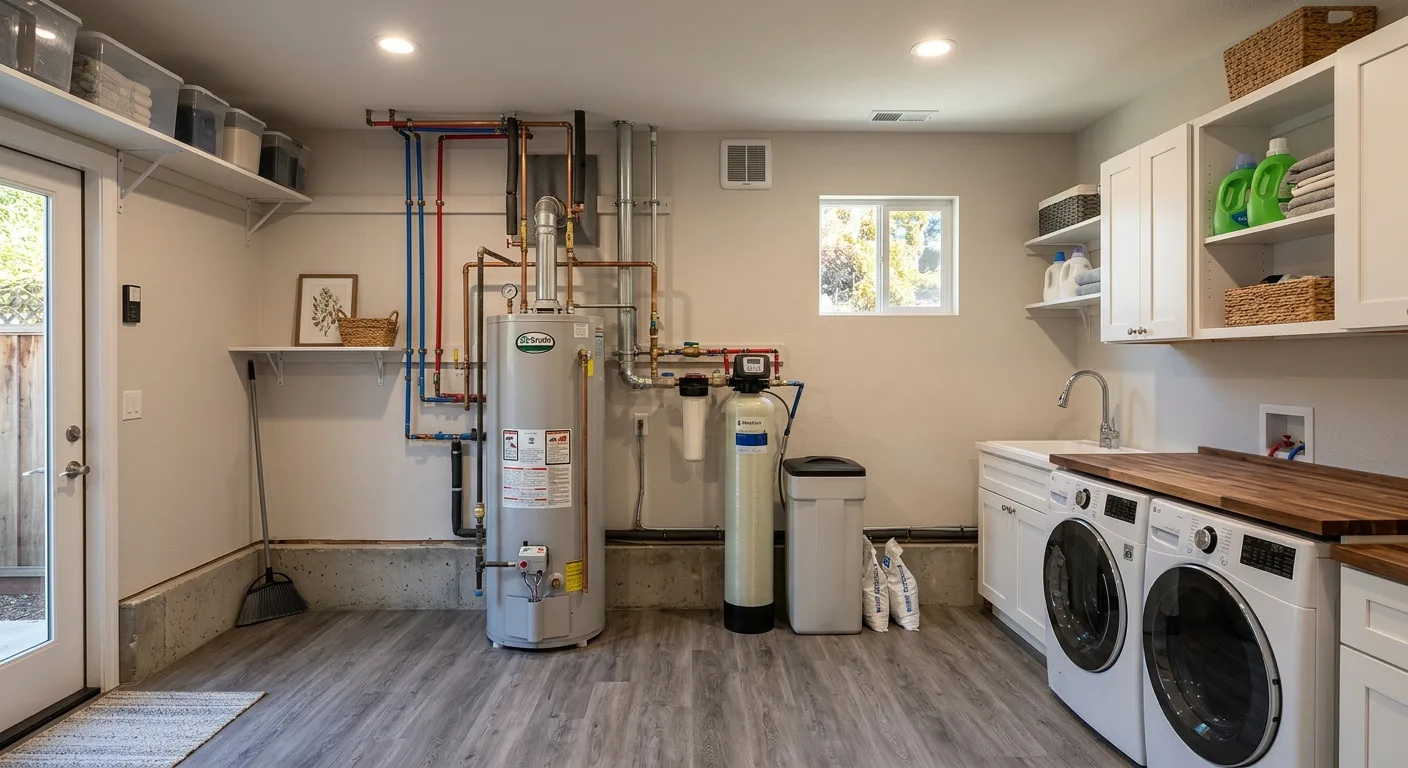 Plumbing work — project example in CA