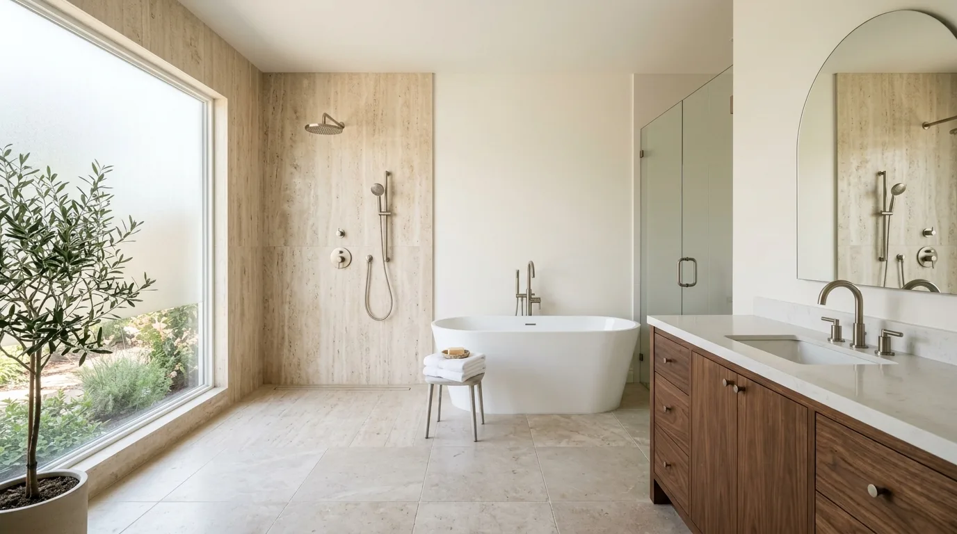 Plumbing work — project example in CA