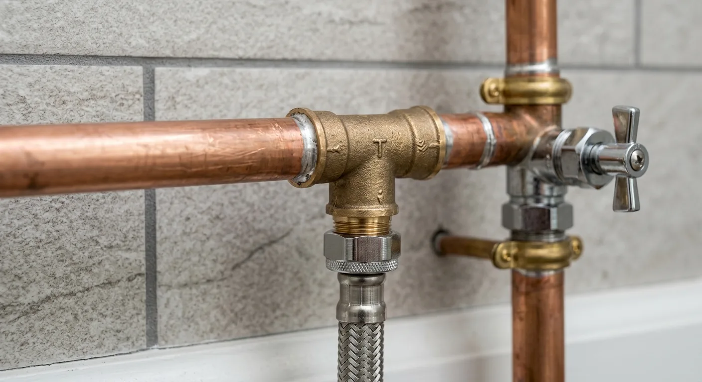 Plumbing work — project example in CA